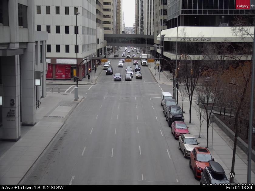 5 Avenue btw 1 Street & 2 Street SW