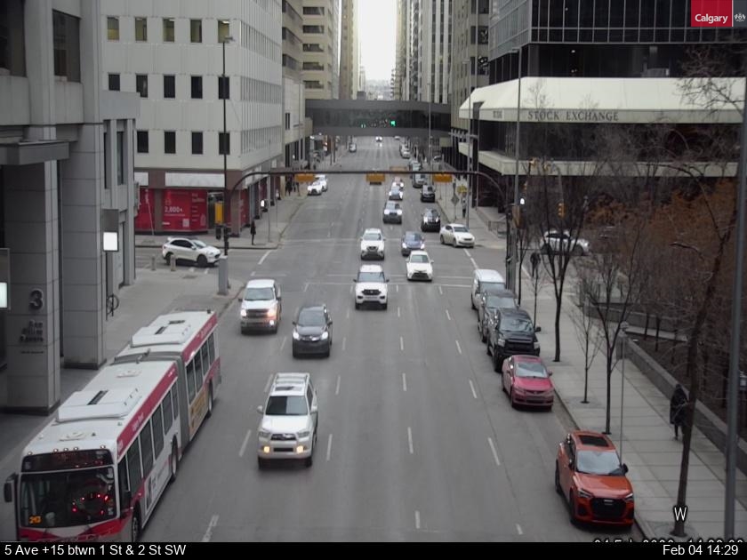 5 Avenue btw 1 Street & 2 Street SW