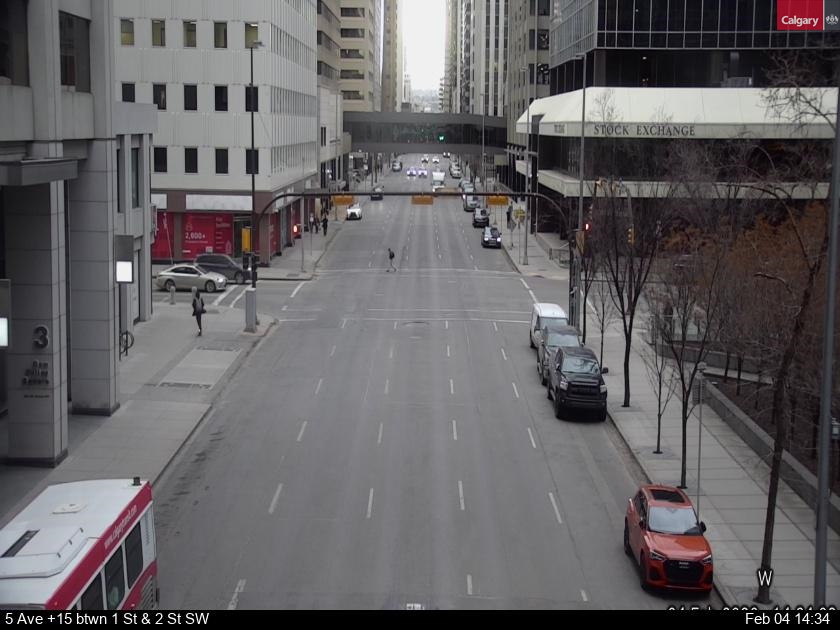 5 Avenue btw 1 Street & 2 Street SW