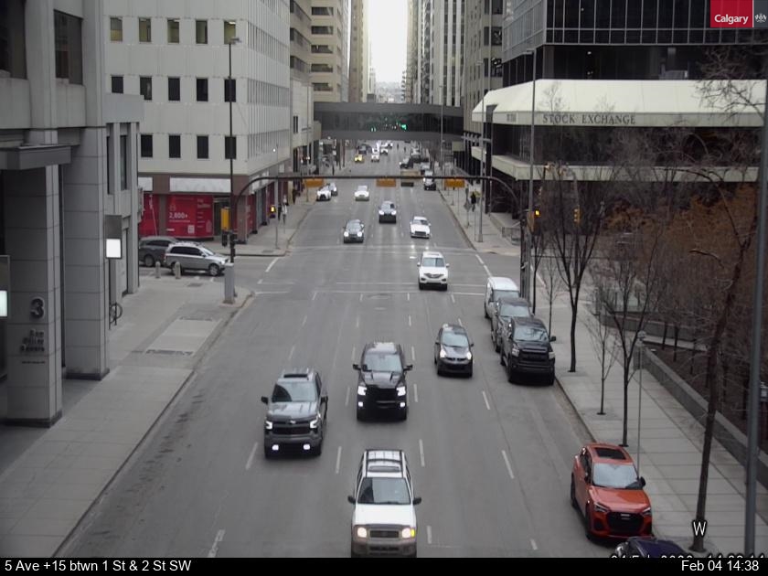 5 Avenue btw 1 Street & 2 Street SW