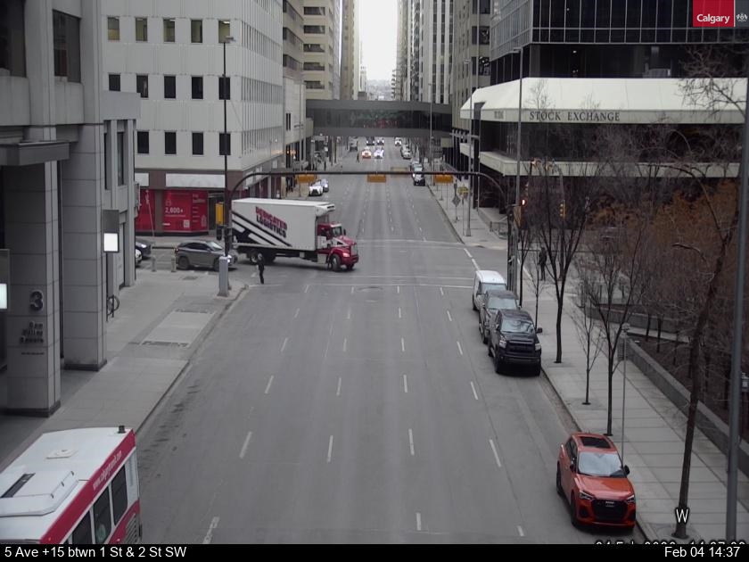 5 Avenue btw 1 Street & 2 Street SW