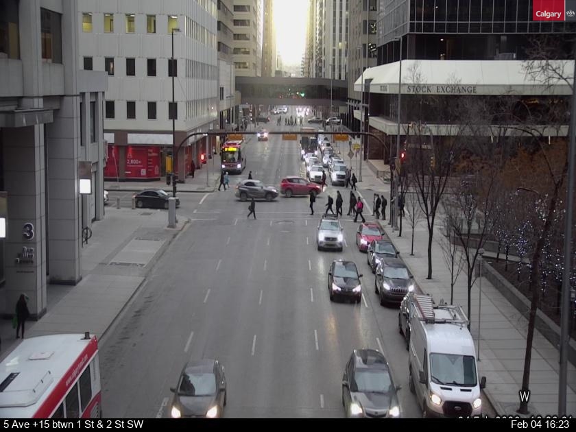 5 Avenue btw 1 Street & 2 Street SW