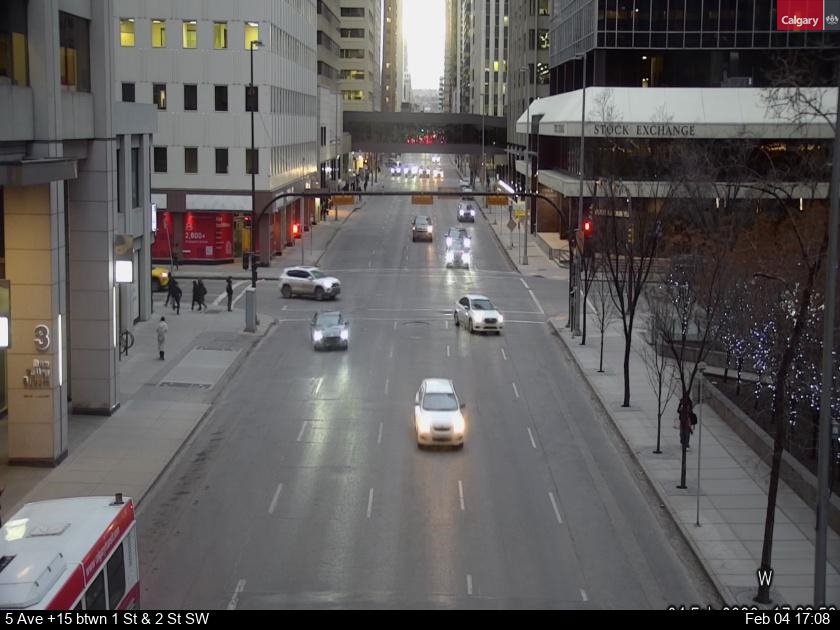 5 Avenue btw 1 Street & 2 Street SW