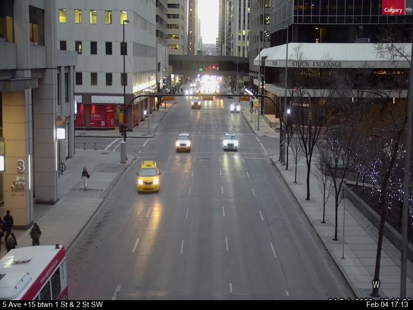 5 Avenue btw 1 Street & 2 Street SW