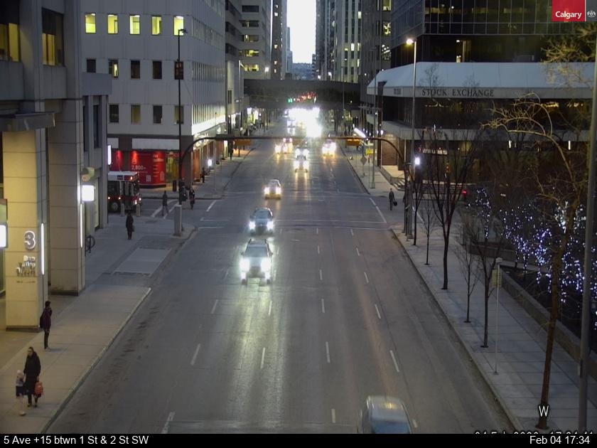 5 Avenue btw 1 Street & 2 Street SW