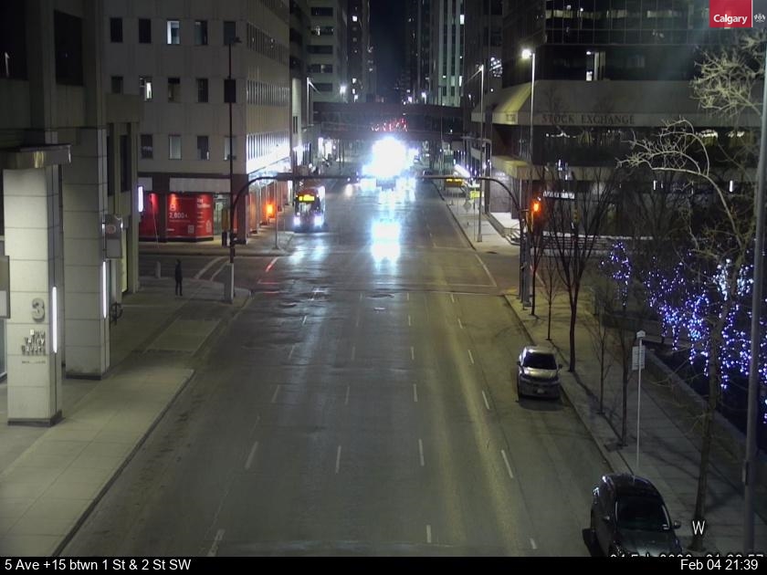 5 Avenue btw 1 Street & 2 Street SW