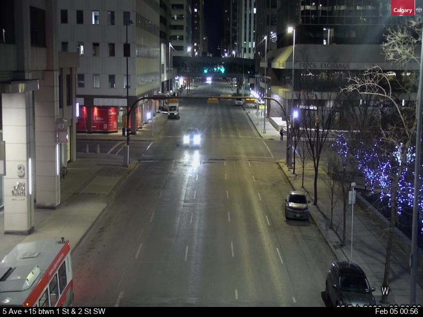 5 Avenue btw 1 Street & 2 Street SW