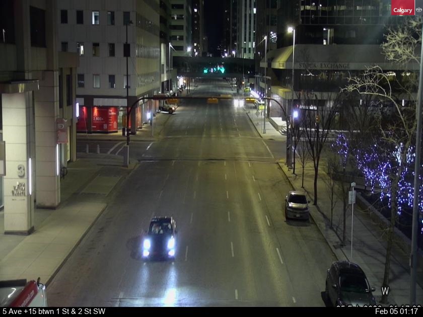 5 Avenue btw 1 Street & 2 Street SW