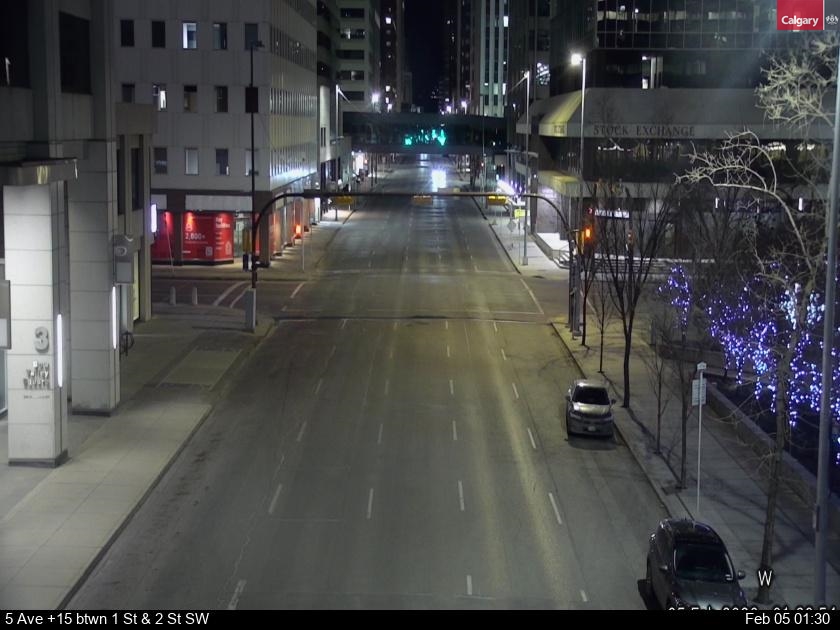 5 Avenue btw 1 Street & 2 Street SW