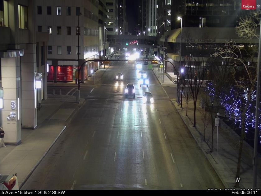 5 Avenue btw 1 Street & 2 Street SW