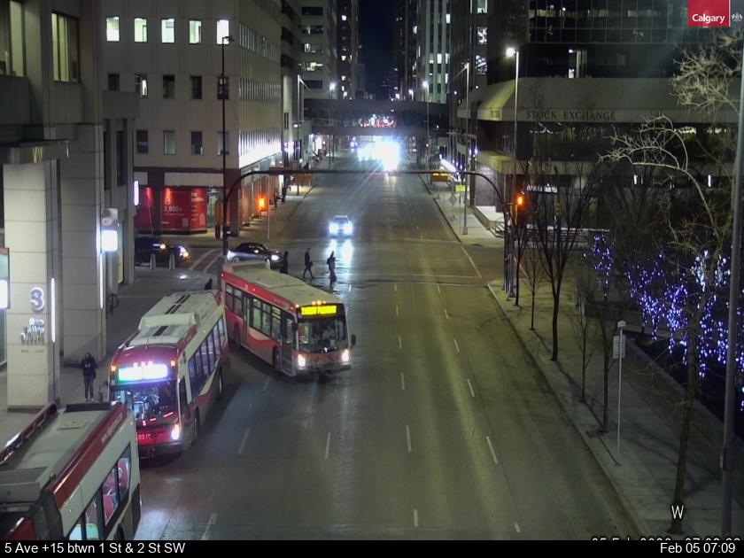 5 Avenue btw 1 Street & 2 Street SW