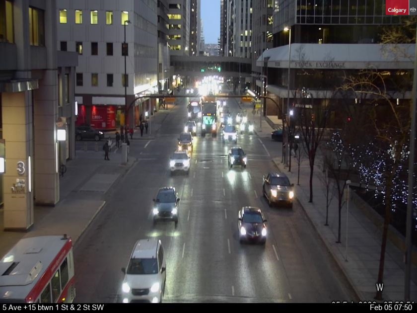 5 Avenue btw 1 Street & 2 Street SW