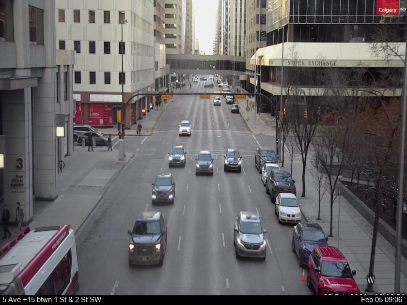 5 Avenue btw 1 Street & 2 Street SW