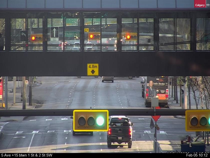 5 Avenue btw 1 Street & 2 Street SW