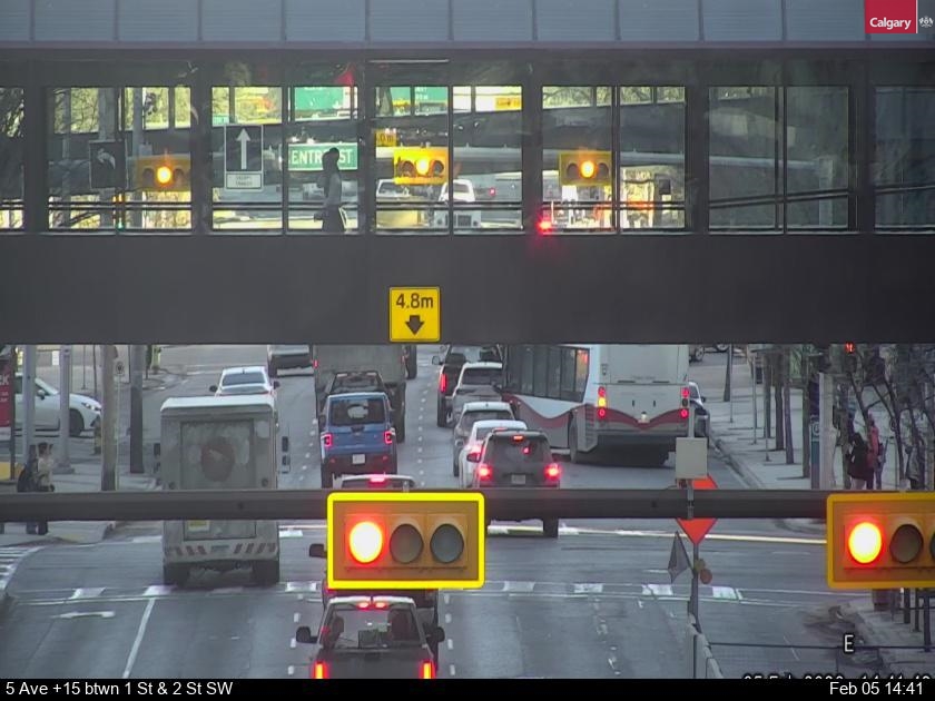 5 Avenue btw 1 Street & 2 Street SW