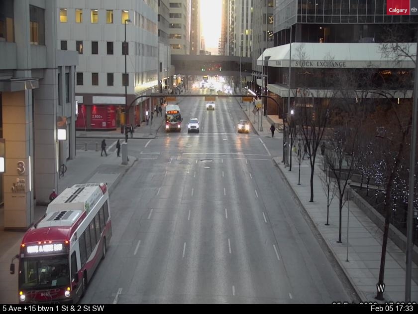 5 Avenue btw 1 Street & 2 Street SW