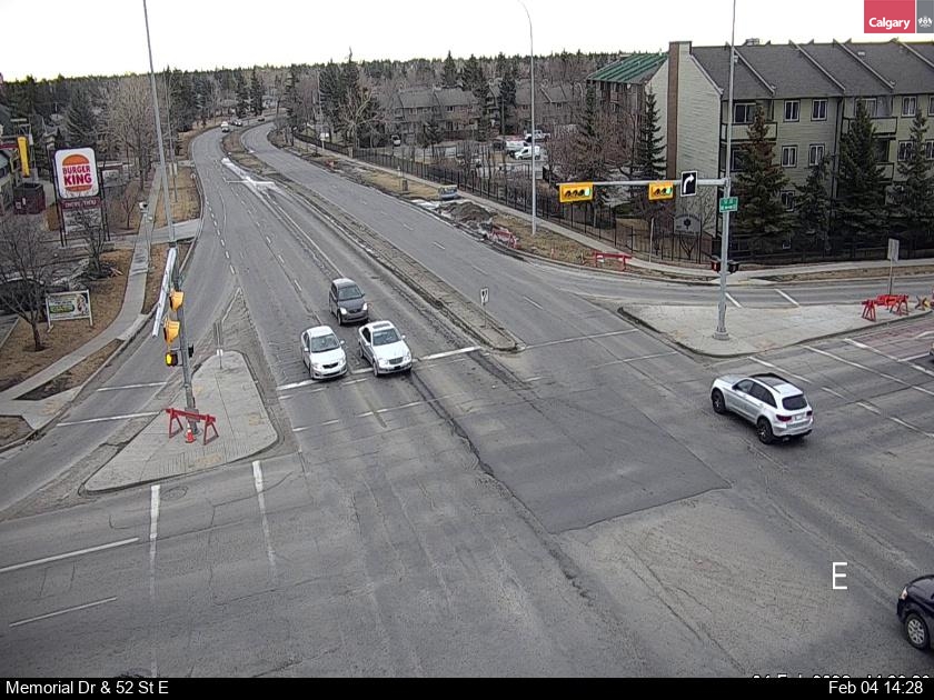 Memorial Drive / 52 Street E