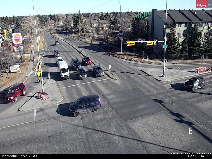 Memorial Drive / 52 Street E