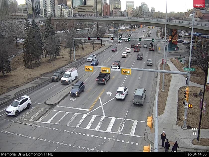 Memorial Drive / Edmonton Trail NE