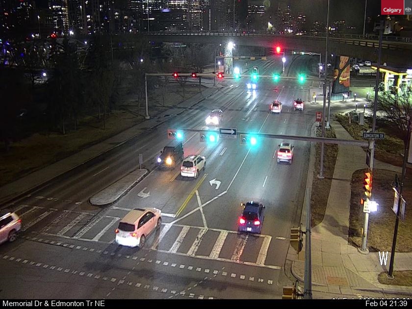 Memorial Drive / Edmonton Trail NE