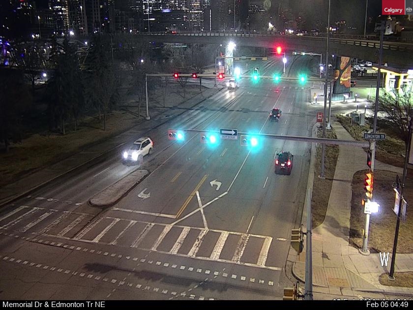 Memorial Drive / Edmonton Trail NE