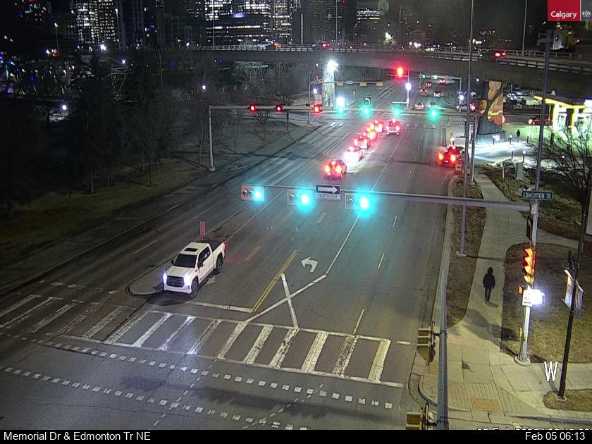 Memorial Drive / Edmonton Trail NE