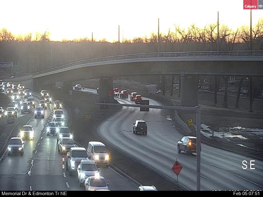 Memorial Drive / Edmonton Trail NE