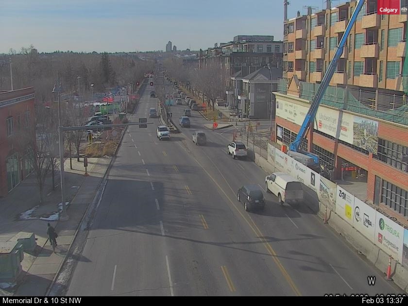 Memorial Drive / 10 Street NW