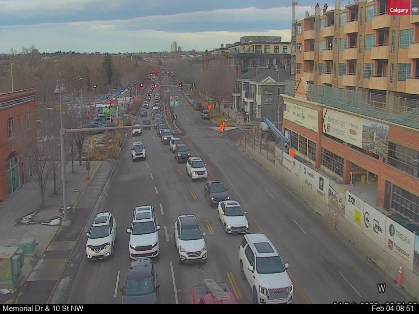 Memorial Drive / 10 Street NW