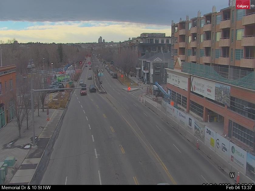 Memorial Drive / 10 Street NW