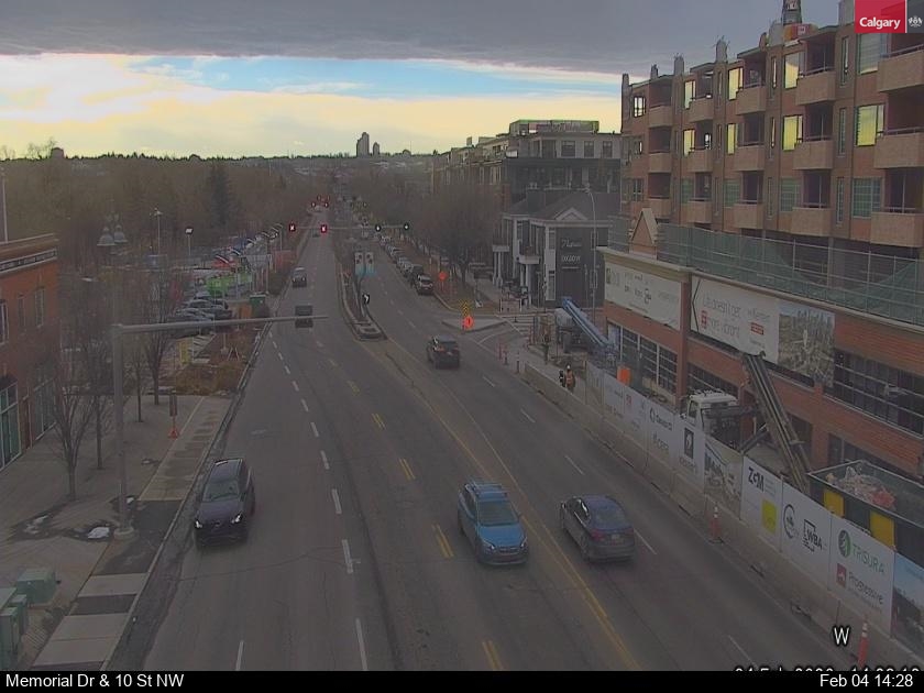 Memorial Drive / 10 Street NW