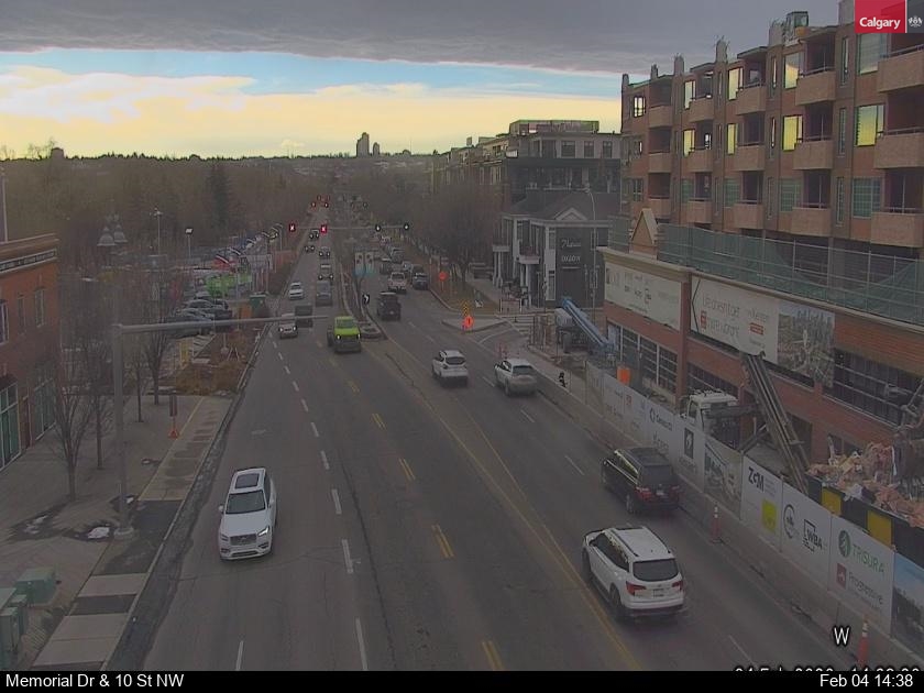 Memorial Drive / 10 Street NW