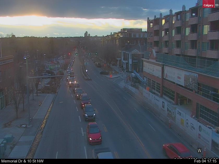 Memorial Drive / 10 Street NW