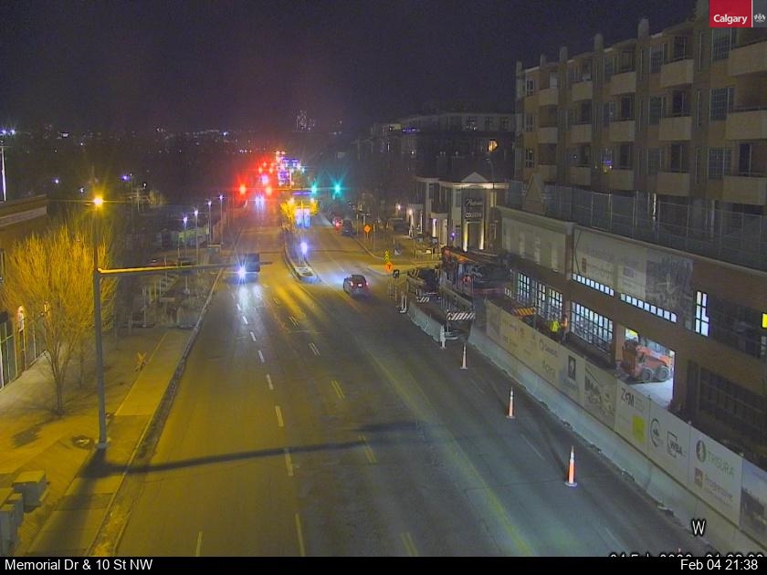 Memorial Drive / 10 Street NW