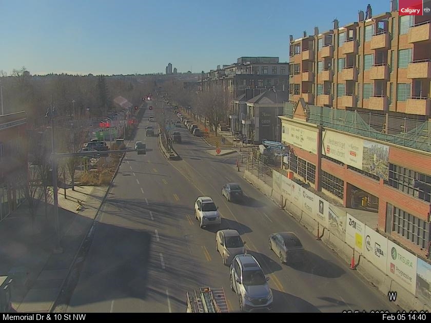 Memorial Drive / 10 Street NW