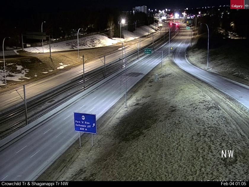 Crowchild Trail / Shaganappi Trail NW