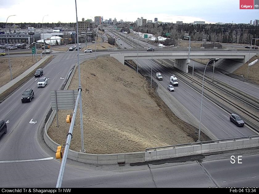 Crowchild Trail / Shaganappi Trail NW
