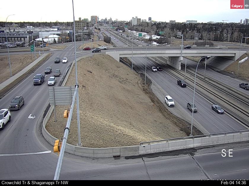 Crowchild Trail / Shaganappi Trail NW