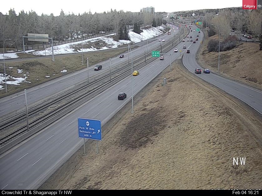 Crowchild Trail / Shaganappi Trail NW