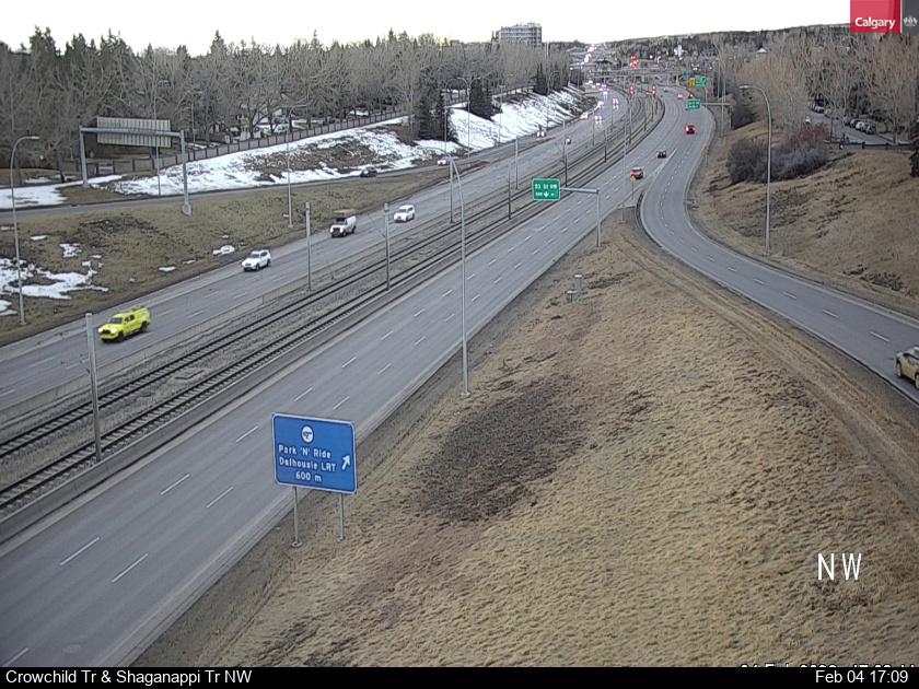 Crowchild Trail / Shaganappi Trail NW