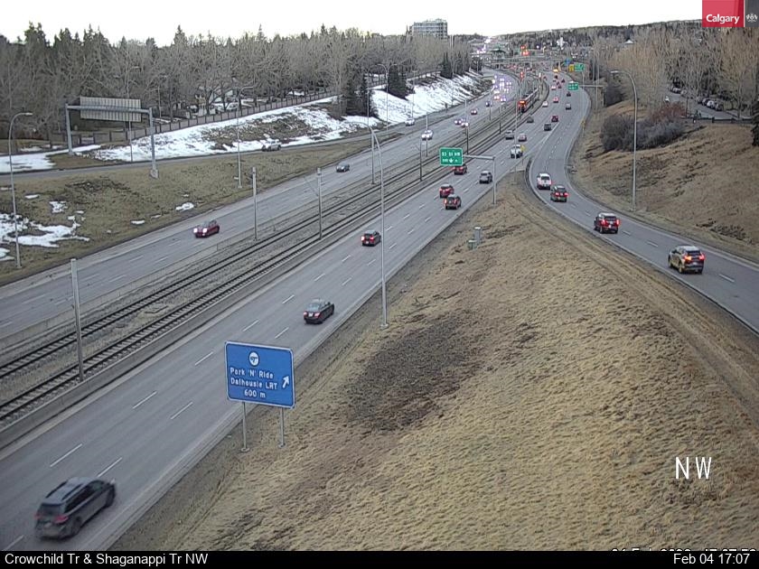Crowchild Trail / Shaganappi Trail NW