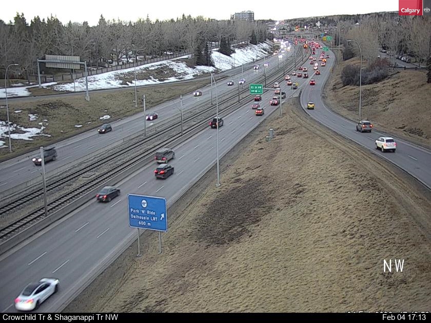 Crowchild Trail / Shaganappi Trail NW