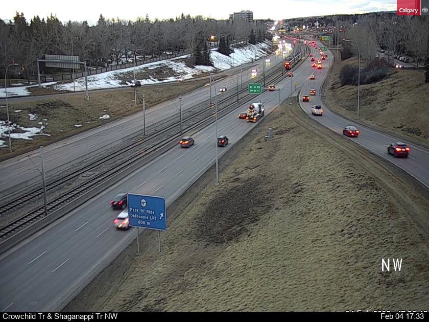 Crowchild Trail / Shaganappi Trail NW