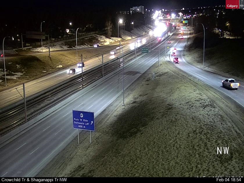 Crowchild Trail / Shaganappi Trail NW