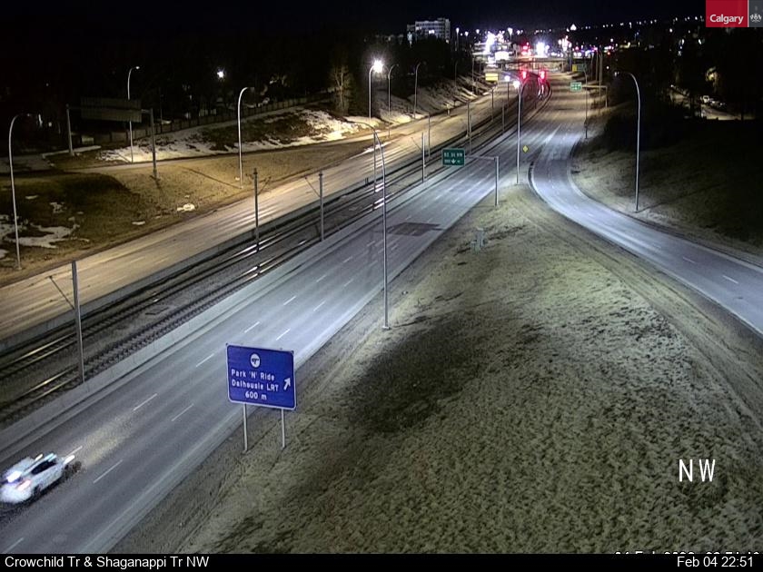 Crowchild Trail / Shaganappi Trail NW