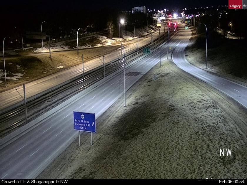 Crowchild Trail / Shaganappi Trail NW