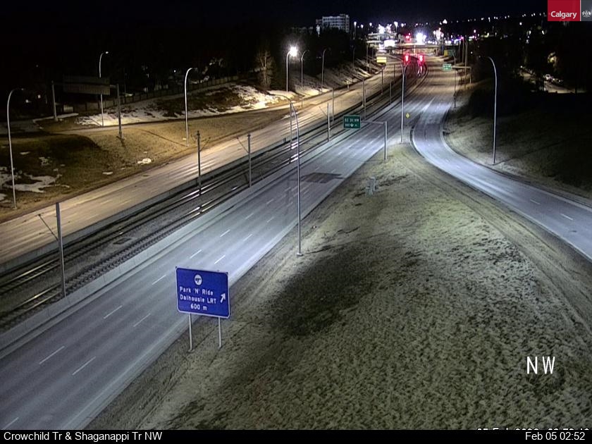 Crowchild Trail / Shaganappi Trail NW