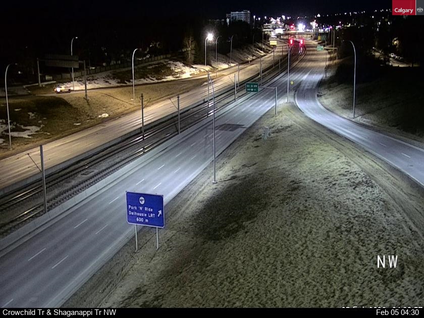 Crowchild Trail / Shaganappi Trail NW