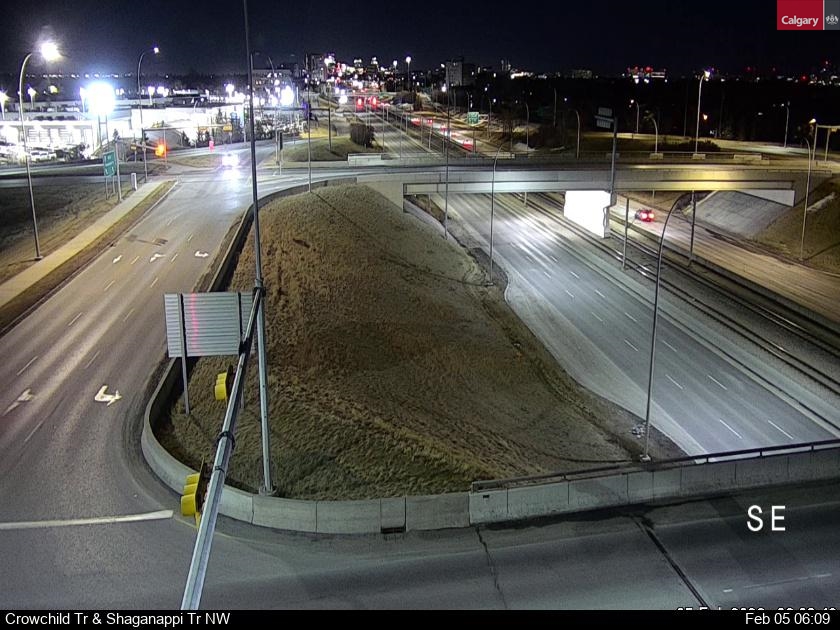 Crowchild Trail / Shaganappi Trail NW