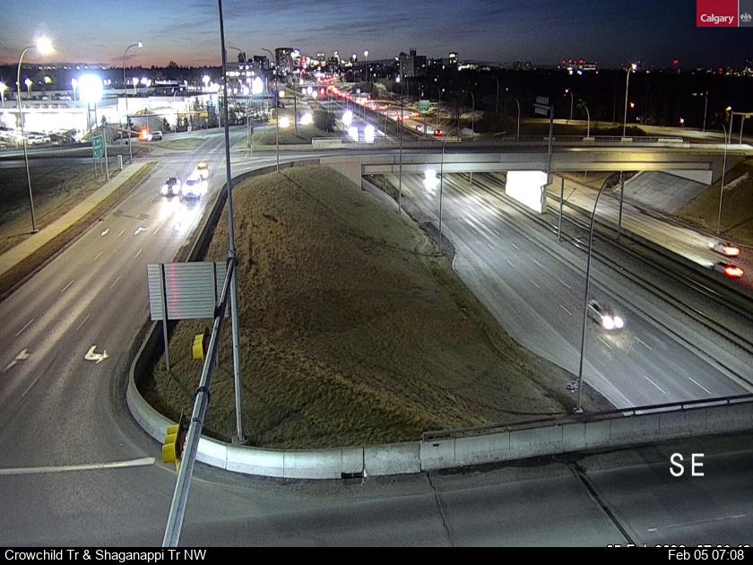 Crowchild Trail / Shaganappi Trail NW